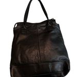 Banana Republic  Leighton Black Leather Tote Shoulder Bag Photo 9
