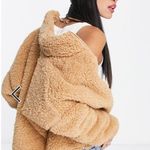 Hollister Tan Sherpa Jacket Photo 2