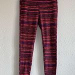 Athleta Women's Retreat Chaturanga Tight Striped Leggings Size 6 Photo 0