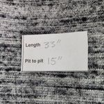 Michael Lauren  Gray Long Sleeve Knit Dress NWT Size Medium Gray Shift Dress Photo 8