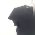 Banana Republic  Y2K Vintage Black Fitted Baby Tee T-Shirt Women's M Minimalist Photo 5