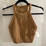 Aerie  Superchill Seamless High Neck Bra Top Photo 2