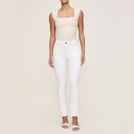 DL1961 NWT $209 Mara Straight Mid Rise Instasculpt Ankle Jeans White SZ-30 Photo 5