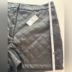 EXPRESS NWT Faux Leather Quilted Shorts Photo 5