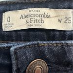 Abercrombie & Fitch  dark wash high rise skinny jeans Photo 2