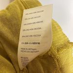 Free People NWT Golden Meadow Sunsetter Top Women's Gold Yellow Size L Photo 5