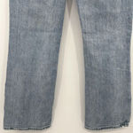 Pistola High Rise Straight Leg Cropped Blue Jeans Distressed Women's Size 26 Photo 5