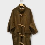 Free People Alma Long Duffle Coat Size Medium Photo 8
