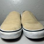 Vans ‎ Asher Womens Suede Slip On Fur Lined Shoes Size 8 Beige Comfort Casual Photo 1