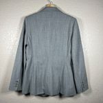 Ann Taylor Womens Gray Blazer Suit Jacket 8 Office Career Workwear Academia Photo 3
