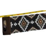 EXPRESS Brand Women’s Belt Beaded Stretch Black With Boho Southwestern Sz M Photo 10