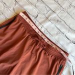 Gilly Hicks  Running Shorts Small Lined Zip Pockets Womens Rust Athletic Work Out Photo 3