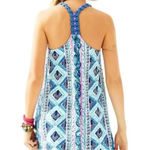 Lilly Pulitzer  Lydia Dress Bay Blue Fine Line Dress Small Photo 3