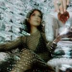 Beach Bunny Champagne Nights Pearl Mesh Dress Black Photo 3