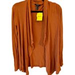 Forever 21 NWT burnt orange open knit draped cardigan F21 Photo 1