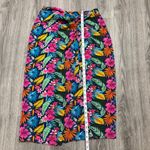 Serra Hawaiian Floral Wrap Sarong Beach Pool Cover Up Skirt Size M Elastic Waist Pink Size M Photo 7