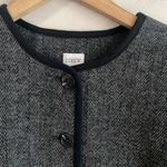 J.Crew  Wool-blend Herringbone Lady Jacket Heathered Grey Herringbone Photo 4