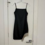 Lulus Lulu’s Rhinestone Fringe Hip Black Mini Dress Photo 2