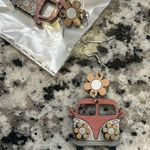 NWT Volkswagen bus earrings. Photo 0