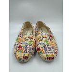 Toms Womens  Size 7.5 Shoes SlipOn Alpargata Unity Love Wins Pride Rainbow Canvas Photo 1