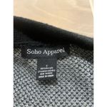 Soho Apparel  long lined open front buffalo check cardigan size small Photo 4