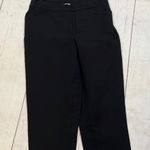 Isaac Mizrahi  black cropped stretchy pants Photo 0