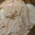 Hello Molly  Follow My Lead Dress Beige Photo 3