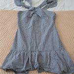 Romeo + Juliet Couture  gingham dress medium black white Photo 2
