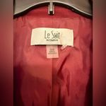 Le Suit  Women’s Plus 24W NWOT Burgundy Single Breasted Classic Lined Blazer Photo 1