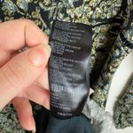 Free People Free People Womens Boheme Mini Dress in Black Sz 8 Floral Ruffle Boho Festival Photo 11