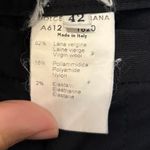 Dolce & Gabbana Black Wool Straight Trouser Pants Size 42 Photo 1