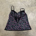 Victoria's Secret Victoria’s Secret floral coquette y2k satin bow top Photo 4