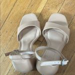 A New Day Cream Block Heel Sandals Photo 5