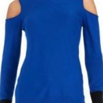 Bailey44 New With Tags Bailey 44 Cold Shoulder “Pop” Sweater Photo 1