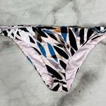 O'Neill  Womens Juniors Pink Nora Printed Side Tie Bikini Bottoms Swim M Tropical Photo 1