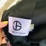 JS Collections  Embroidered Mesh Gown Carbernet Photo 10