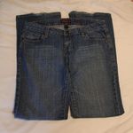 Aeropostale Stretch Boot Leg Jeans Distressed Hems Photo 2