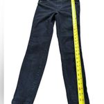 Spanx High Rise Pull On Skinny Jeans Womens Small Dark Gray Black Denim Stretch Photo 7