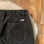 ZARA Corduroy Pants Women's 20 Black Gray Relaxed Straight Leg High Rise Photo 11