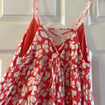 Urban Outfitters Pink coral floral print Romper Small Photo 6