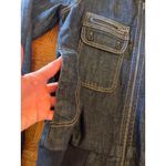 INSIGHT BOMBER CARGO FLIGHT DENIM JACKET MEDIUM Blue Photo 2