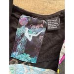 Desigual  Tank Top Ruching Medium Boho Euro Funky Graphic Boho Flowers Sleeveless Photo 2