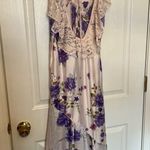 Free People  Warm Hearts Midi Dress in Ivory Combo Photo 6