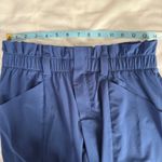 Athleta Skyline Paper Bag High Waisted Blue Pants Size 4 Photo 8