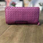 Bottega Veneta  Purple Long Wallet Photo 2