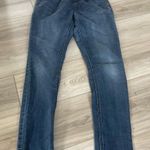 Motherhood Maternity Womens Blue Denim Over The Belly Skinny Jeans Size Small Photo 0