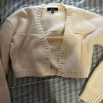 Tobi Cream Cardigan Sweater Set Photo 5