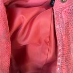 Alfani  Genuine Leather Snake Print Moto Jacket‎ size large Photo 13