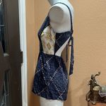 Kendall + Kylie  blue patterned romper Photo 3