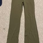 Athleta Olive Green  Flare Leggings Photo 0